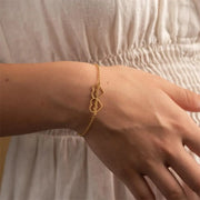 Bracelet Personnalisable Double Prénom - Or - Bijoux Prénom