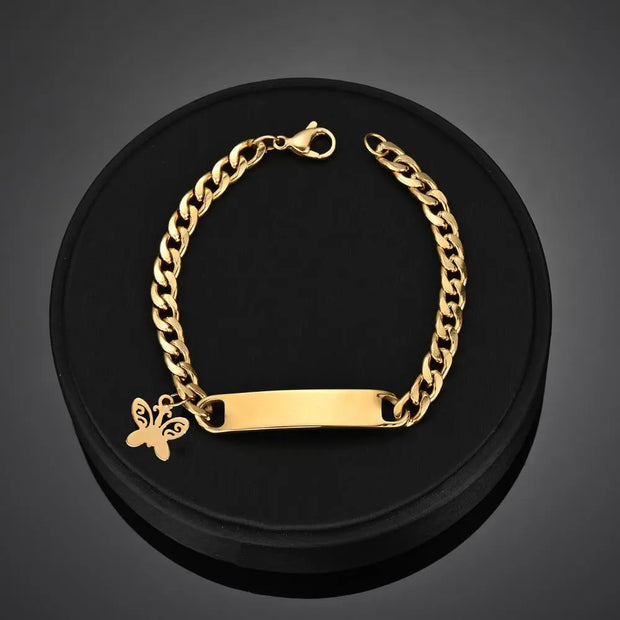 Bracelet Personnalisable Prénom - Plaqué Or - Bijoux Prénom