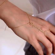 Bracelet Personnalisable - Prénom Plaqué Or - Bijoux Prénom