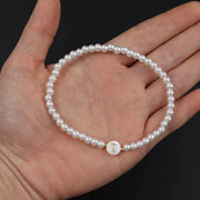 Bracelet en Perle Simulée - Or  Bijoux Prénom