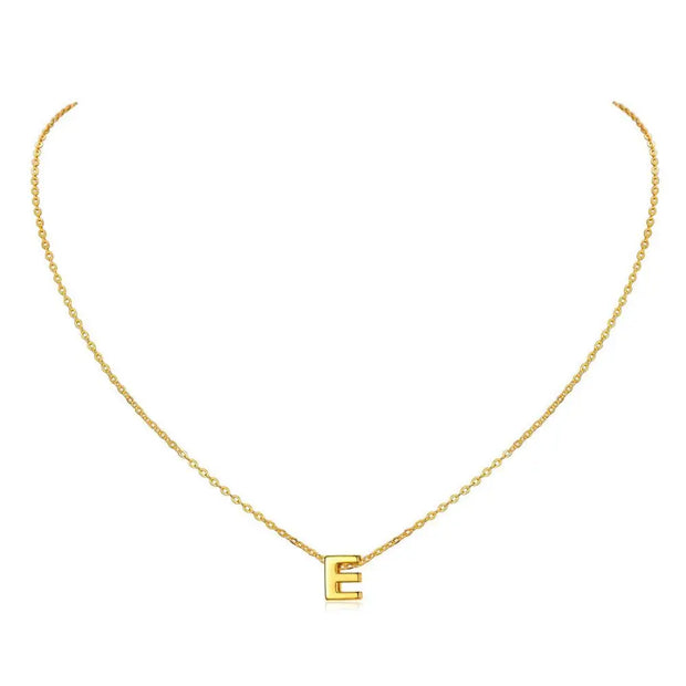 Collier Personnalisable Initial - Plaqué Or - Bijoux Prénom