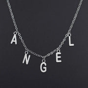 Collier Personnalisable Lettre - Argent Sterling - Bijoux Prénom