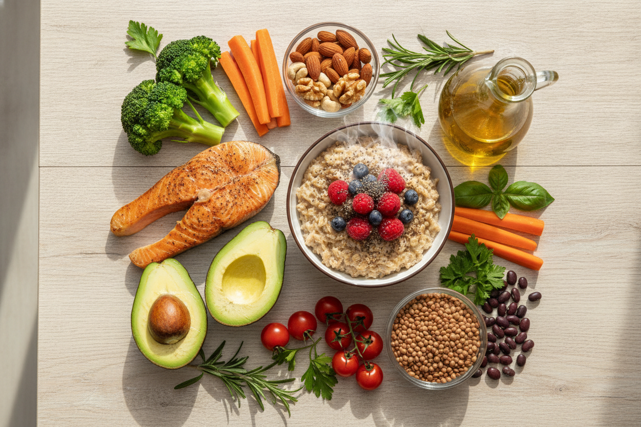 Aliments anti-cholestérol : que manger pour faire baisser le LDL naturellement