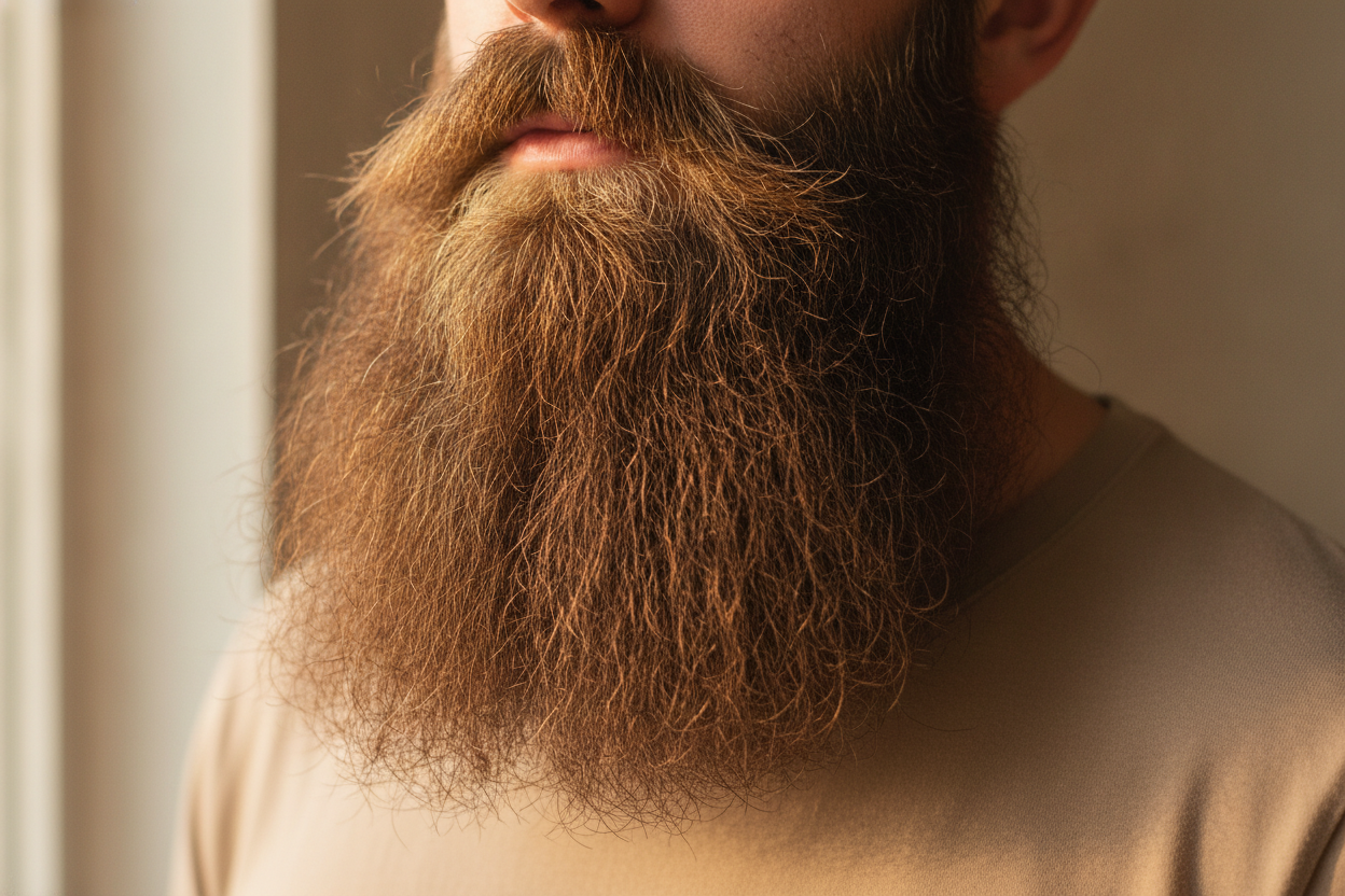 Entretien barbe longue : la routine complète pour une barbe douce, dense et bien dessinée