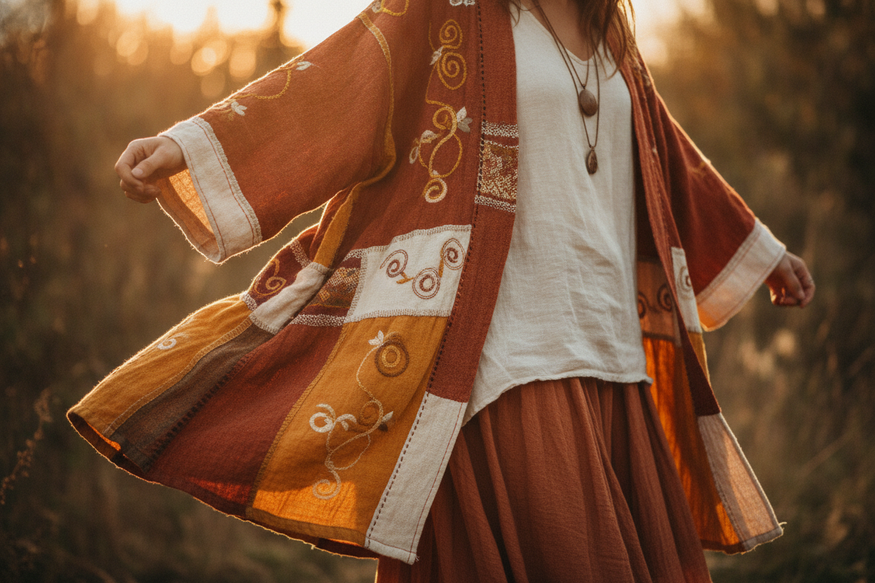 Manteau hippie femme : comment adopter un style bohème chic sans faux pas