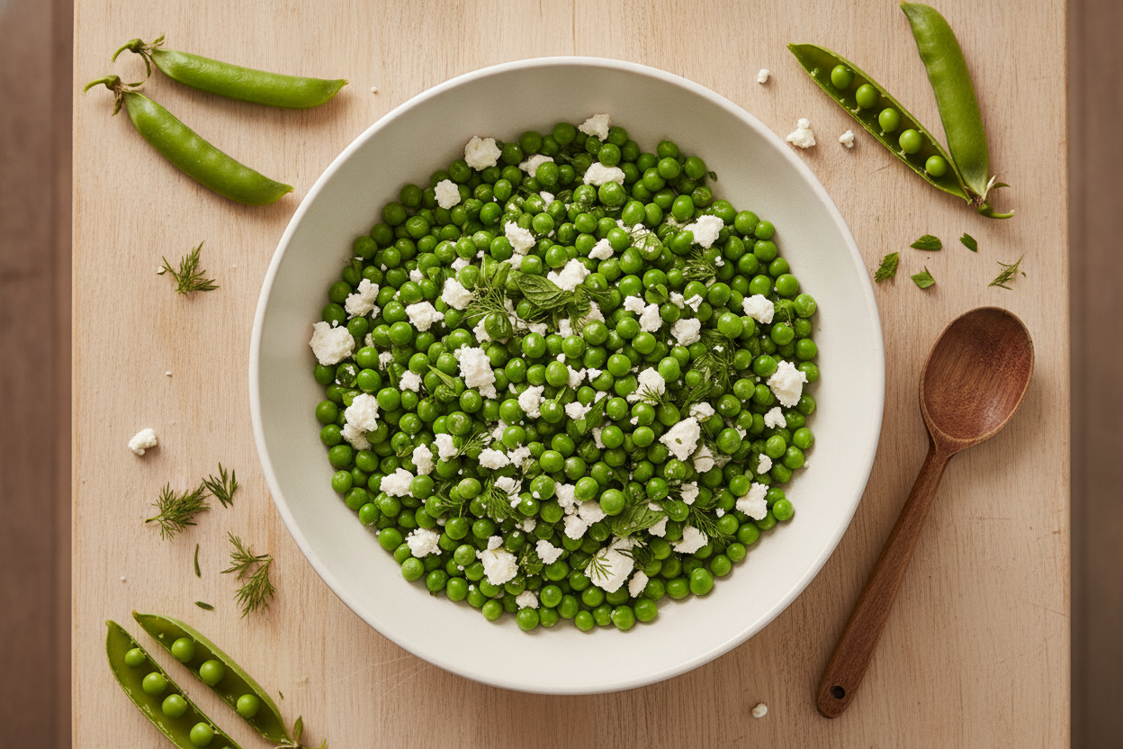 Salade aux petits pois : idées fraîches, cuisson parfaite et recettes faciles