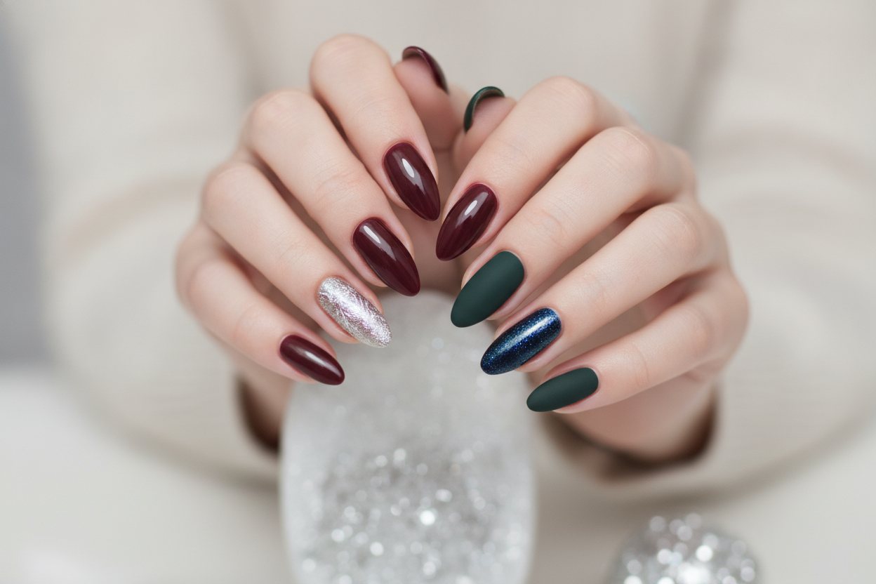 Vernis hiver 2025 : couleurs tendance, finitions chic et tenue par grand froid